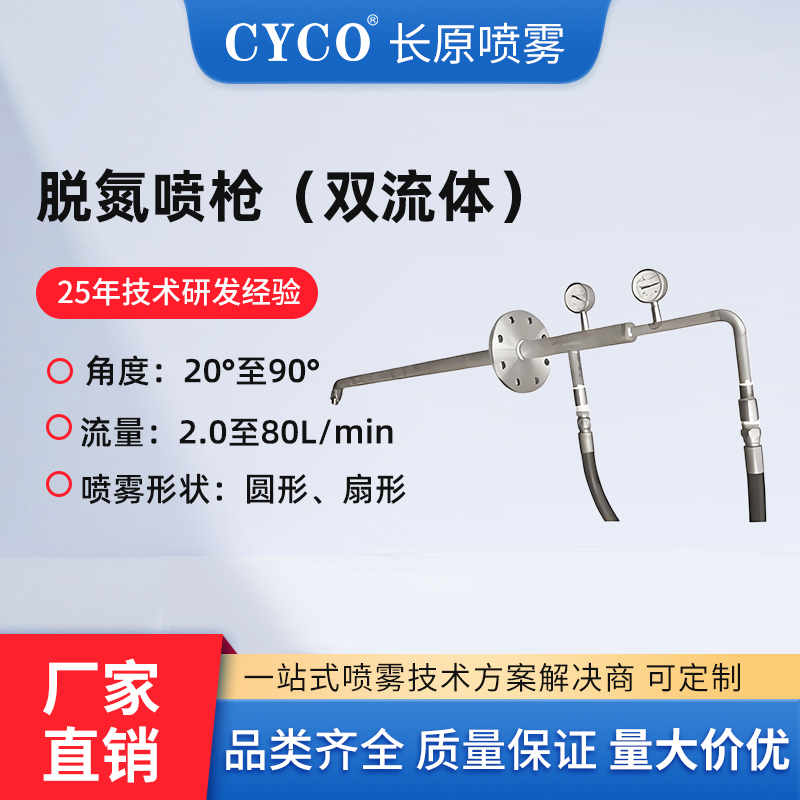 脱氮喷枪（双流体）